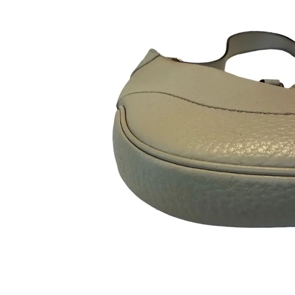 Gucci beiges leather Jackie bag with silver piston lock